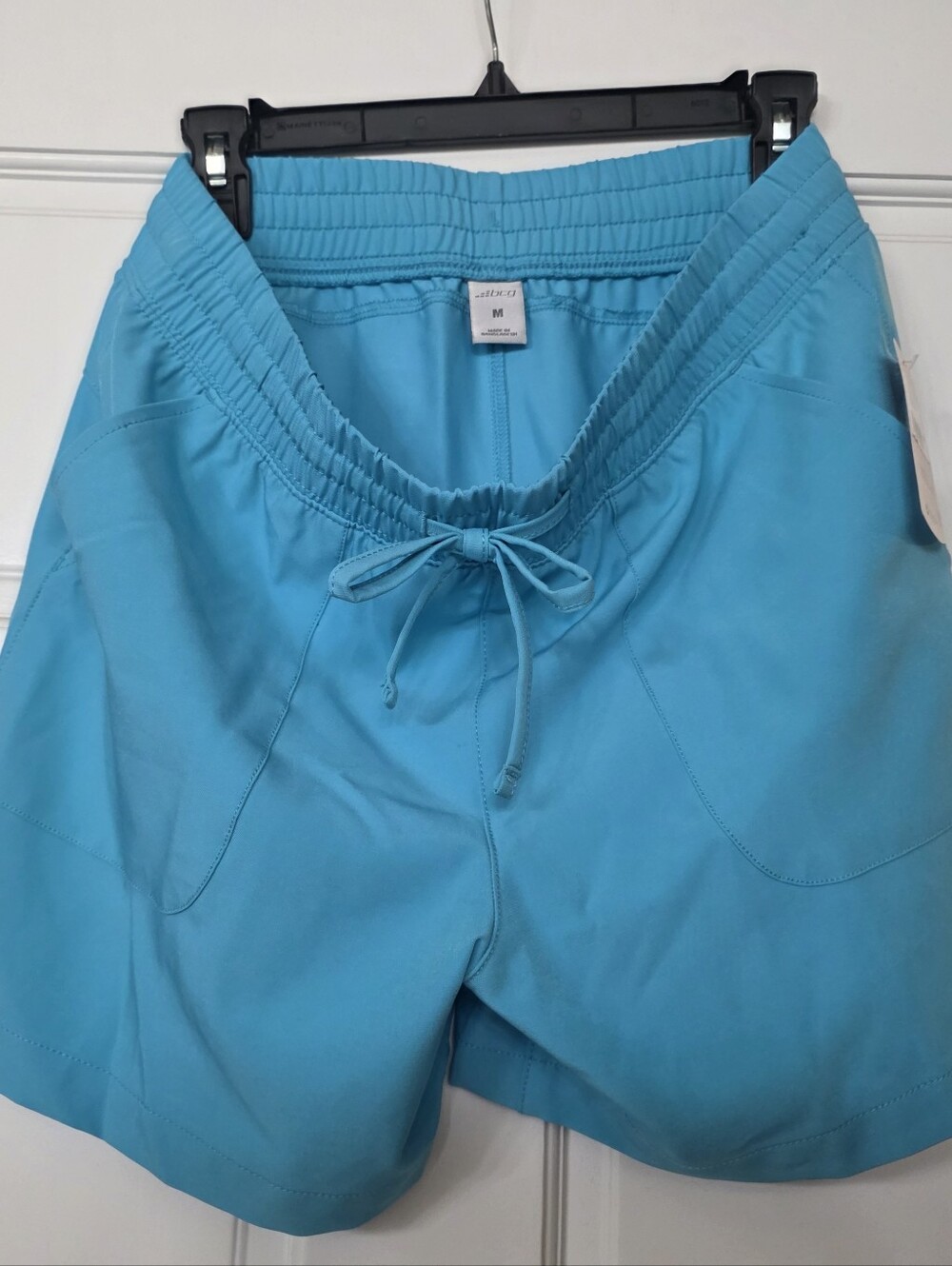 BCG Scuba Blue Womens Athletic Shorts Medium - Picture 3 of 6